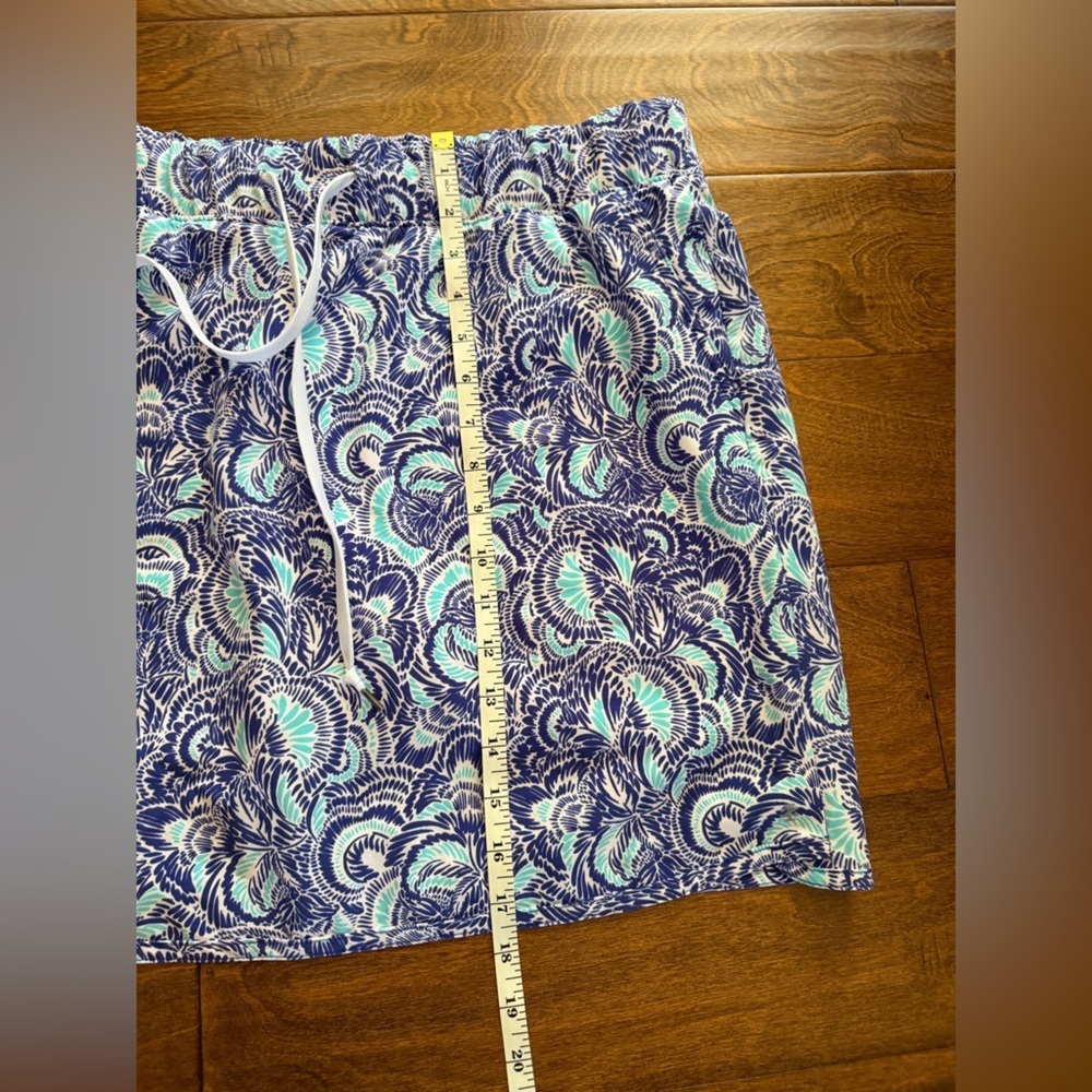 Izod Golf/Tennis/Pickleball Skort Blue/Teal Floral Womens Size Medium EUC - Picture 11 of 11